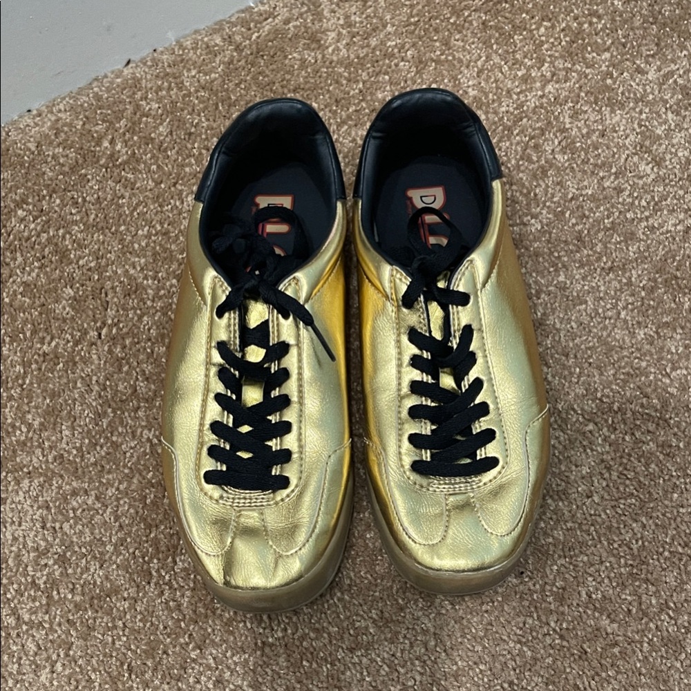 Gold Women’s Sneakers